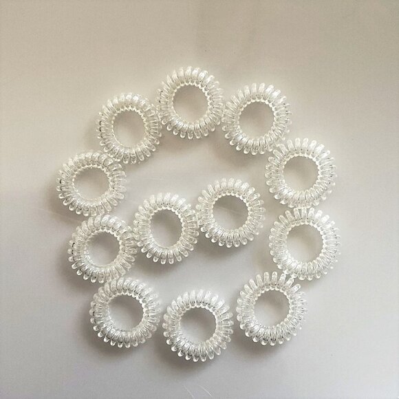 PONYTAIL HAIR COILS NO CREASE 12 - Picture 2 of 3